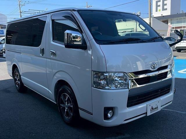 ハイエースバン スーパーGL 8型アルパインナビ バックカメラ AC100V電源 純正アルミホイール クリアランスソナー フォグライト スマートキー プッシュスタート デジタルインナーミラー オートマチックハイビーム フルセグTV(70枚目)