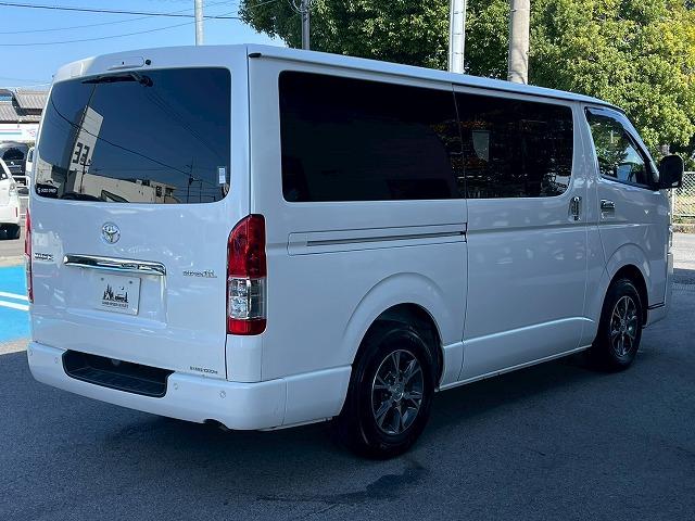 ハイエースバン スーパーGL 8型アルパインナビ バックカメラ AC100V電源 純正アルミホイール クリアランスソナー フォグライト スマートキー プッシュスタート デジタルインナーミラー オートマチックハイビーム フルセグTV(75枚目)