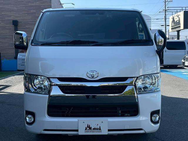 ハイエースバン スーパーGL ダークプライムII 純正ナビ 後席モニター 全周囲カメラ 社外17インチアルミホイール AC100V電源 オートマチックハイビーム 衝突軽減ブレーキ 車線逸脱警報 スマートキー プッシュスタート デジタルインナーミラー(71枚目)