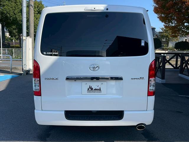 ハイエースバン スーパーGL ダークプライムII 純正ナビ 後席モニター 全周囲カメラ 社外17インチアルミホイール AC100V電源 オートマチックハイビーム 衝突軽減ブレーキ 車線逸脱警報 スマートキー プッシュスタート デジタルインナーミラー(78枚目)