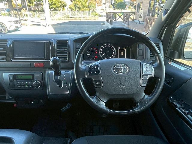 ハイエースバン スーパーGL ダークプライムII 純正ナビ デジタルインナーミラー AC100V クリアランスソナー バックカメラ オートマチックハイビーム スマートキー プッシュスタート 衝突軽減ブレーキ フルセグTV オートエアコン ETC(45枚目)