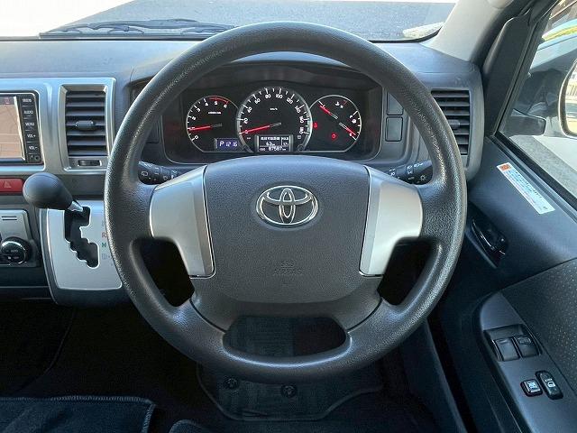 ハイエースバン スーパーGL 純正ナビ バックカメラ 衝突軽減ブレーキ LEDヘッドライト フォグライト プッシュスタート スマートキー オートライト オートエアコン フルセグTV パワーステアリング パワーウインドウ ETC(45枚目)