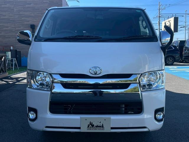 ハイエースバン スーパーGL 純正ナビ バックカメラ 衝突軽減ブレーキ LEDヘッドライト フォグライト プッシュスタート スマートキー オートライト オートエアコン フルセグTV パワーステアリング パワーウインドウ ETC(65枚目)