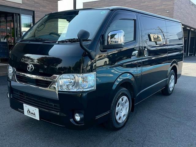 ハイエースバン スーパーGL 衝突軽減ブレーキ フルセグTVナビ ETC スマートキー プッシュスタート AC100V LEDヘッドライト フォグライト オートマチックハイビーム バックカメラ 助手席エアバック 車線逸脱警報(16枚目)