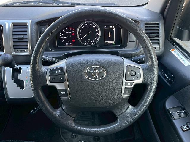 ハイエースバン スーパーGL 衝突軽減ブレーキ フルセグTVナビ ETC スマートキー プッシュスタート AC100V LEDヘッドライト フォグライト オートマチックハイビーム バックカメラ 助手席エアバック 車線逸脱警報(44枚目)