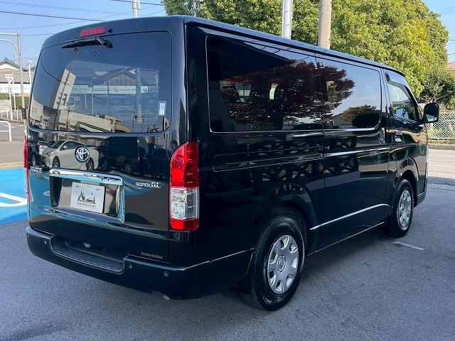 ハイエースバン スーパーGL 衝突軽減ブレーキ フルセグTVナビ ETC スマートキー プッシュスタート AC100V LEDヘッドライト フォグライト オートマチックハイビーム バックカメラ 助手席エアバック 車線逸脱警報(72枚目)