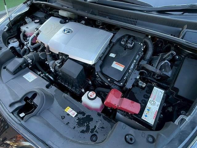 プリウス Ｓ　ワンオーナー　モデリスタエアロ　純正ナビ　レーダークルーズコントロール　スマートキー　プッシュスタート　オートマチックハイビーム　車線逸脱警報　衝突軽減ブレーキ　オートライト　クリアランスソナー（18枚目）