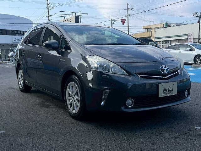 プリウスアルファ G 純正HDD8型フルセグナビ クルーズコントロール バックカメラ クリアランスソナー スマートキー プッシュスタート フォグライト アイソフィックス ヘッドライトウォッシャー ビルトインETC パワステ(70枚目)