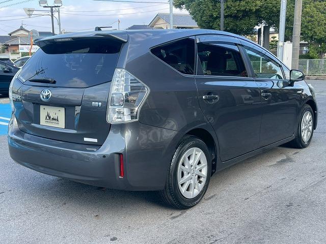 プリウスアルファ G 純正HDD8型フルセグナビ クルーズコントロール バックカメラ クリアランスソナー スマートキー プッシュスタート フォグライト アイソフィックス ヘッドライトウォッシャー ビルトインETC パワステ(74枚目)