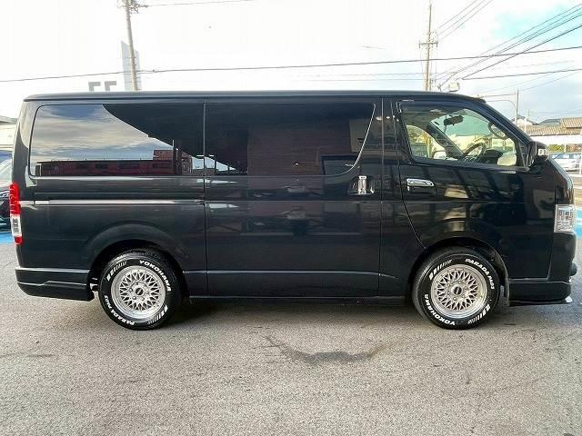 ハイエースバン スーパーGL 両側電動スライドドア ベルト交換済 バックカメラ ESSEX16インチアルミホイール 社外エアロ スマートキー プッシュスタート フォグライト AC100V電源 フルセグTV パワーステアリング(15枚目)