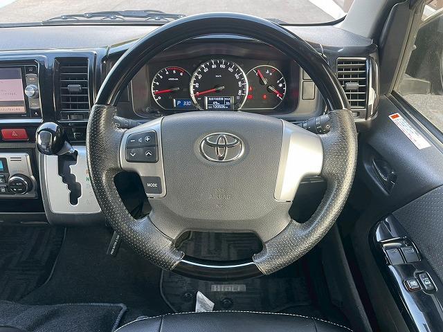 ハイエースバン スーパーGL 両側電動スライドドア ベルト交換済 バックカメラ ESSEX16インチアルミホイール 社外エアロ スマートキー プッシュスタート フォグライト AC100V電源 フルセグTV パワーステアリング(41枚目)