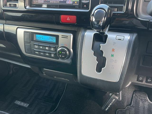 ハイエースバン スーパーGL 両側電動スライドドア ベルト交換済 バックカメラ ESSEX16インチアルミホイール 社外エアロ スマートキー プッシュスタート フォグライト AC100V電源 フルセグTV パワーステアリング(61枚目)