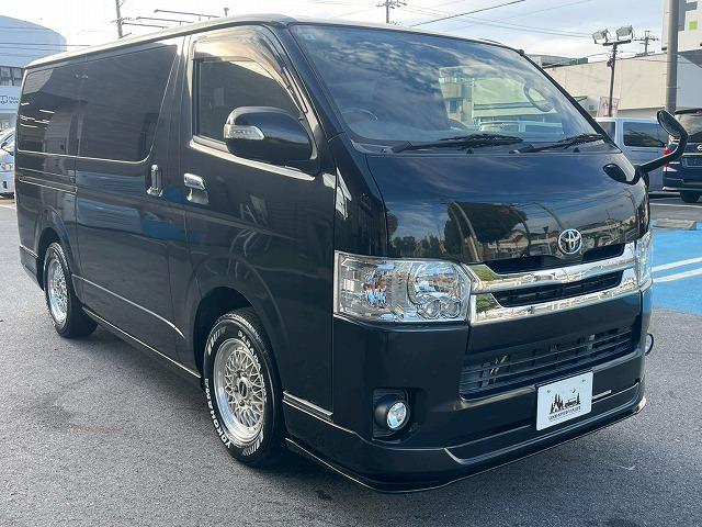 ハイエースバン スーパーGL 両側電動スライドドア ベルト交換済 バックカメラ ESSEX16インチアルミホイール 社外エアロ スマートキー プッシュスタート フォグライト AC100V電源 フルセグTV パワーステアリング(69枚目)