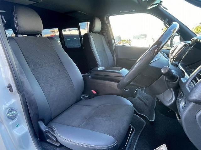 ハイエースバン スーパーGL ダークプライムII ワンオーナー 衝突軽減ブレーキ モデリスタエアロ オートマチックハイビーム AC100V電源 助手席エアバック バックカメラ スマートキー プッシュスタート ビルトインETC フルセグTV LED(11枚目)