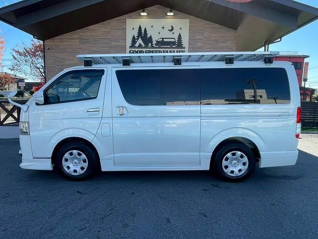 ハイエースバン スーパーGL ダークプライムII ワンオーナー 衝突軽減ブレーキ モデリスタエアロ オートマチックハイビーム AC100V電源 助手席エアバック バックカメラ スマートキー プッシュスタート ビルトインETC フルセグTV LED(14枚目)