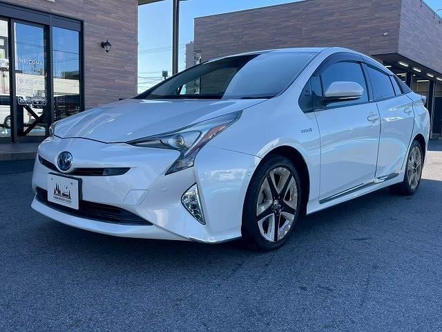 プリウス A プレミアム “ツーリングセレクション” 純正9型ナビ レーダークルコン 黒革 フルセグTV バックカメラ ビルトインETC 衝突軽減ブレーキ シートヒーター ブラインドスポットモニター クリアランスソナー レーダークルコン パワーシート(16枚目)