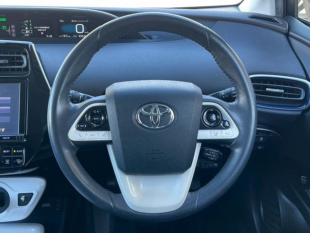 プリウス A プレミアム “ツーリングセレクション” 純正9型ナビ レーダークルコン 黒革 フルセグTV バックカメラ ビルトインETC 衝突軽減ブレーキ シートヒーター ブラインドスポットモニター クリアランスソナー レーダークルコン パワーシート(36枚目)