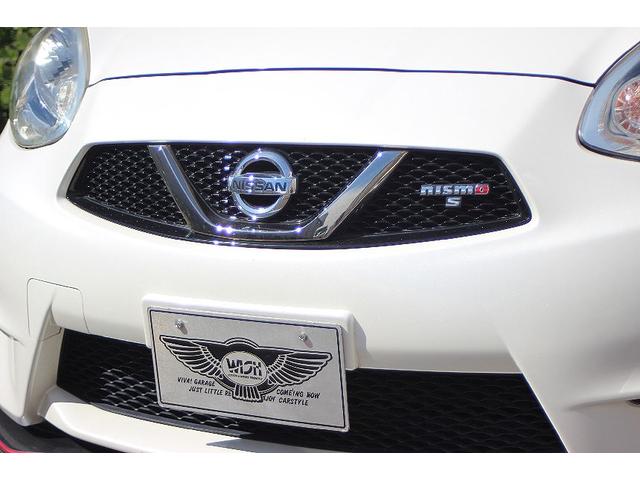 マーチ ニスモ　Ｓ　５ＭＴ　ＮＩＳＭＯ専用エアロ　専用１６ＡＷ　ニスモシート　Ｋ１３改専用チューンＥ／Ｇ　専用足回り　ニスモマフラー　専用ステアリング　純正ナビＴＶ　地デジ　バックモニタ　Ｂｌｕｅｔｏｏｔｈ　インテリキー（22枚目）