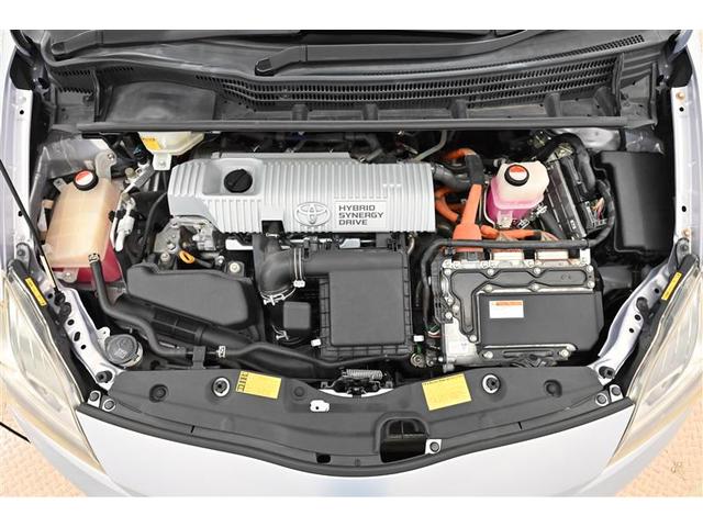 プリウス S Bモニタ- インテリキー デュアルエアバック エアB イモビライザー ワンオーナー車 AUTOエアコン 横スベリ防止 アルミホイール ETC装備 ABS サイドエアバッグ パワーステアリング 取説記録(12枚目)