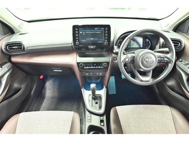 ヤリスクロス Z バックモニタ 横滑り防止システム イモビ カーテンエアバッグ TV クルーズC エアコン スマートキ- アルミ 地デジ キーフリー パワステ ダブルエアバック LEDヘット エアバッグ ABS(6枚目)