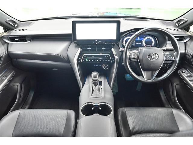 ハリアーハイブリッド Z レザーパッケージ ナビTV 寒冷地仕様 LEDライト 本革 エアコン 横滑り防止 クルーズコントロール Pシート キーレスエントリー フルセグテレビ アルミ 4WD ETC ABS エアバッグ メモリーナビ サポカーS(6枚目)