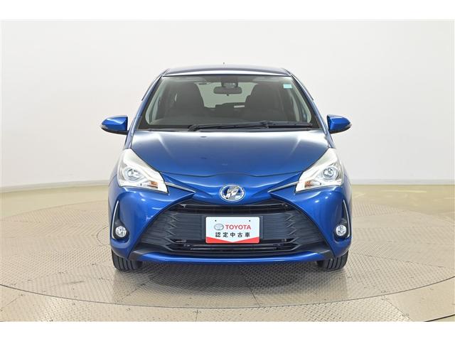 ヴィッツ ハイブリッドU バックガイドモニター 衝突軽減システム 地デジ LEDヘッドライト DVD再生可 ETC オートエアコン メモリナビ エアバッグ キーフリー 横滑り防止機能 イモビライザー ナビ&TV ABS 記録簿(2枚目)