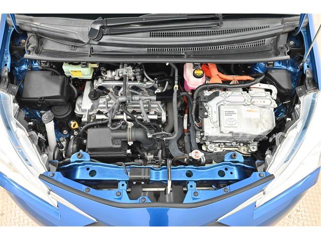 ヴィッツ ハイブリッドU バックガイドモニター 衝突軽減システム 地デジ LEDヘッドライト DVD再生可 ETC オートエアコン メモリナビ エアバッグ キーフリー 横滑り防止機能 イモビライザー ナビ&TV ABS 記録簿(15枚目)