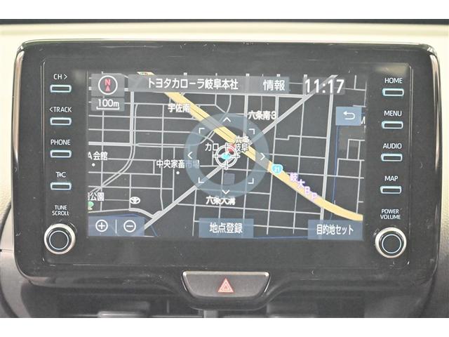 ヤリスクロス ハイブリッドＺ　ドライブレコーダ　インテリジェントキー　アルミホイル　ＬＥＤライト　１オ－ナ－　リアカメラ　ナビ　クルーズコントロール　整備記録簿　横滑り防止システム　メモリーナビゲーション　電動シ－ト　パワステ（9枚目）