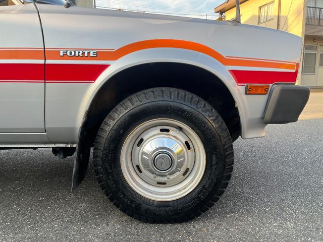 フォルテ フォルテトラック4WD/純正サイドデカール/実走行12000km/車検8年11月/純正ホイールキャップ/パワステ付き/取説&保証書/スペアーキー/(9枚目)