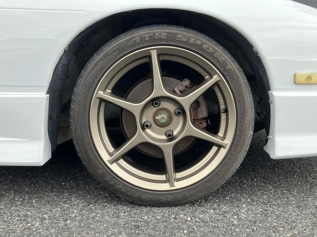 １８０ＳＸ タイプＸ　同色塗／ターボ５ＭＴ／前置きインタークーラー／前後タワーバー（32枚目）