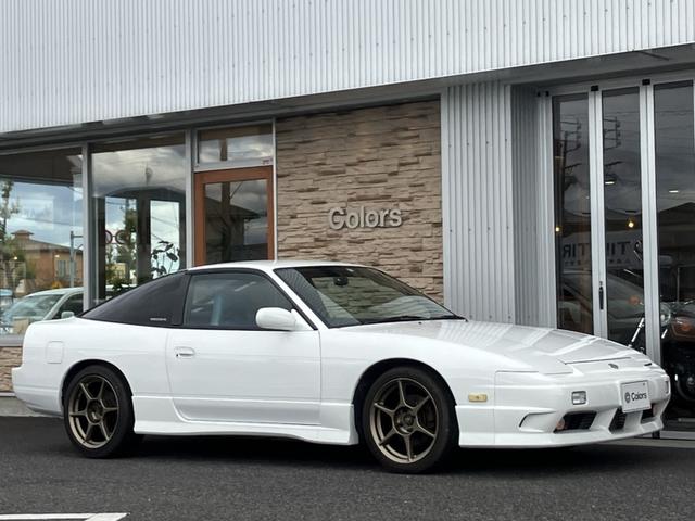 １８０ＳＸ タイプＸ　同色塗／ターボ５ＭＴ／前置きインタークーラー／前後タワーバー（42枚目）