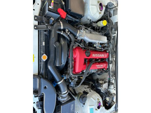 シルビア スペックSエアロ 車高調/エンケイPF05AW(2枚目)