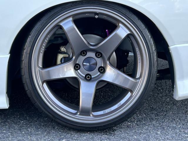 シルビア スペックSエアロ 車高調/エンケイPF05AW(5枚目)