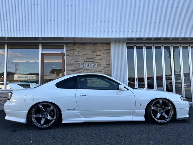 シルビア スペックSエアロ 車高調/エンケイPF05AW(7枚目)