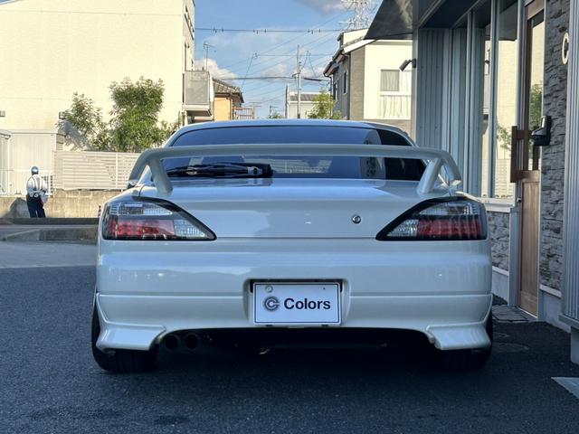 シルビア スペックSエアロ 車高調/エンケイPF05AW(9枚目)