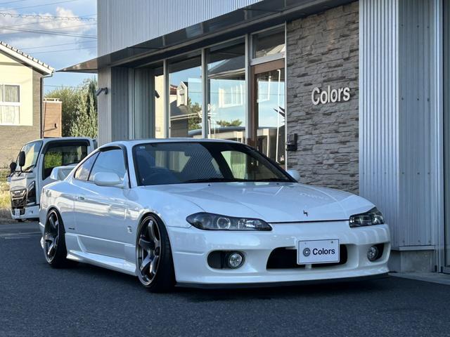 シルビア スペックSエアロ 車高調/エンケイPF05AW(26枚目)