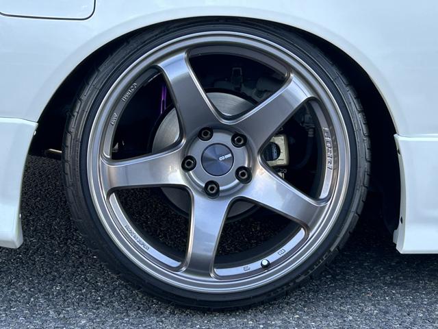 シルビア スペックSエアロ 車高調/エンケイPF05AW(28枚目)