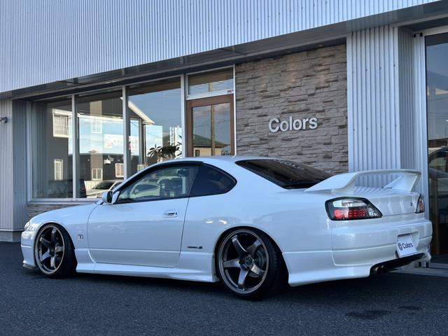 シルビア スペックSエアロ 車高調/エンケイPF05AW(36枚目)