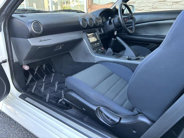 シルビア スペックSエアロ 車高調/エンケイPF05AW(40枚目)