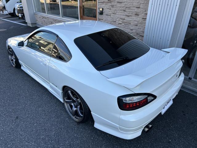 シルビア スペックSエアロ 車高調/エンケイPF05AW(51枚目)