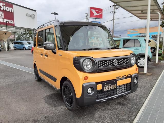 ハイブリッドXZ 届出済未使用車 デュアルカメラブレーキ 両側電動スライドドア シートヒーター ベンチシート スマートキー プッシュスタート オートエアコン オートライト アイドリングストップ LEDライト 軽自動車(8枚目)