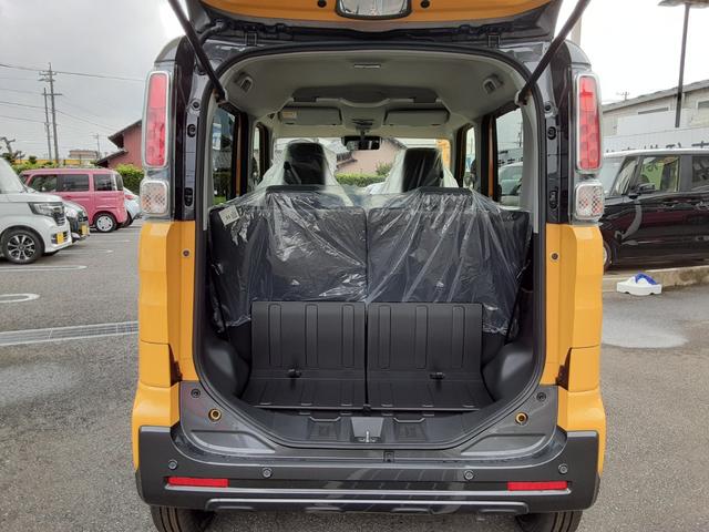 ハイブリッドXZ 届出済未使用車 デュアルカメラブレーキ 両側電動スライドドア シートヒーター ベンチシート スマートキー プッシュスタート オートエアコン オートライト アイドリングストップ LEDライト 軽自動車(12枚目)