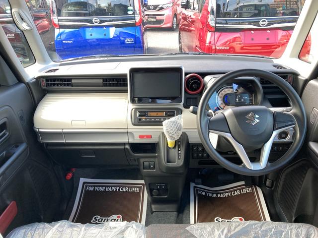 ハイブリッドX 届出済未使用車 デュアルカメラブレーキ 両側電動スライド スマートキー オートエアコン シートヒーター ベンチシート フルフラット マイルドハイブリッド 軽自動車(13枚目)