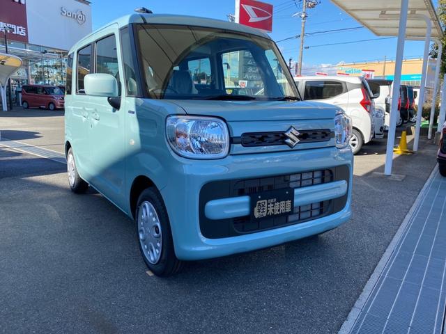 ハイブリッドG 届出済未使用車 両側スライドドア オートエアコン スマートキー マイルドハイブリッド プッシュスタート ベンチシート フルフラット オートライト 軽自動車(7枚目)