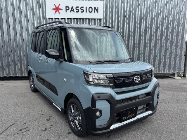 タント ファンクロス　届出済未使用車　両側電動スライドドア　衝突被害軽減ブレーキ　コーナーセンサー　スマートキー　シートヒーター　アルミホイール　電動格納ドアミラー　ＬＥＤヘッドライト　アイドリングストップ　ルーフレール（6枚目）