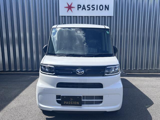 タント Ｘ　届出済未使用車　両側電動スライドドア　衝突被害軽減ブレーキ　コーナーセンサー　スマートキー　シートヒーター　アイドリングストップ　バックカメラ　オートエアコン　電動格納ドアミラー　ＬＥＤヘッドライト（5枚目）