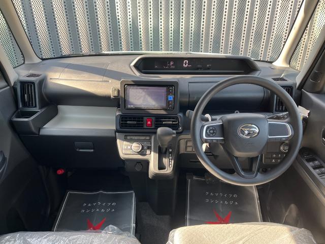 タント Ｌ　届出済未使用車　ワイドエントリーナビ　バックカメラ　両側スライドドア　衝突被害軽減ブレーキ　コーナーセンサー　スマートキー　ＬＥＤヘッドライト　電動格納ドアミラー　アイドリングストップ　オートエアコン（11枚目）