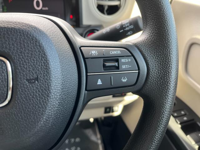 Ｎ－ＢＯＸ ファッションスタイル　届出済未使用車　片側電動スライドドア　衝突被害軽減ブレーキ　コーナーセンサー　アダクティブクルーズコントロール　スマートキー　シートヒーター　バックカメラ　電動格納ドアミラー　ＬＥＤヘッドライト（16枚目）