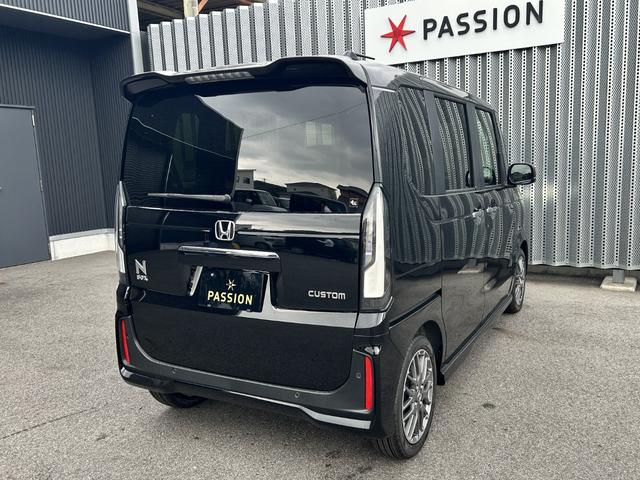 Ｎ－ＢＯＸカスタム ターボ　車検１０年６月　両側電動スライドドア　衝突被害軽減ブレーキ　コーナーセンサー　スマートキー　シートヒーター　アダクティブクルーズコントロール　アイドリングストップ　ＬＥＤヘッドライト　アルミホイール（8枚目）