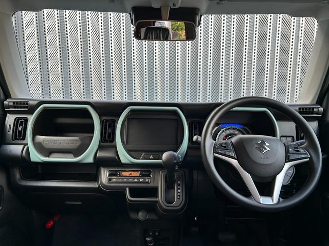 ハスラー ハイブリッドＧ　届出済未使用車　衝突被害軽減ブレーキ　コーナーセンサー　スマートキー　シートヒーター　電動格納ドアミラー　横滑り防止機能　光軸調整機能　アイドリングストップ　アダクティブクルーズコントロール（12枚目）